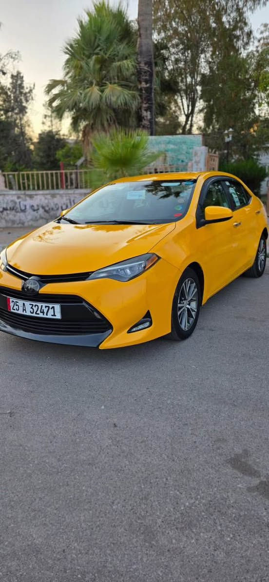 🚘تويتا  كرولا للبيع موديل 2018 مواصفات (LE) دفتر بنزين موجود نيقابه صفر  كير اوتوماتيك، رقم كركوك مشروع وطني سنوية و هزة و رقم كل جديد لغاية 2029 شرط تحويل سيارة بدون ضرر بدون حادث  شرط فحص و سونر ،كير و محرك و تبريت شرط، تايرات جديد، ،باتري جديد، صدر امامي خلفي جديد،كهربائيات كل شغال،باور،Abs,قفل مركزي سيارة ايد واحد كلش نظيف سعر 155$ وبي مجال عنوان كركوك إمام قاسم ***********📲***********📲 كركوك, العراق
