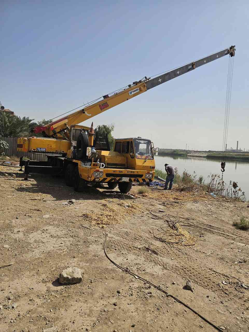 السلام عليكم
كرين تادانو ٣٠ طن موديل ٨٢ للبيع بأسمي سنويته لحد ٢٠٢٩
مكفول الكرين مكانه بغداد البياع
السعر ٤ شدات ونص وبي مجال
 ***********
