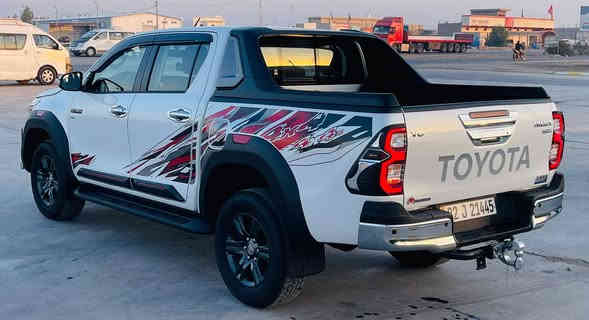 السلام عليكم 
2025 TRD ساز
مكفوله جديد ماشي 17 
اربع كامره دواره رادار
حساس كشنات تبريد
نقطه عمياء مغلفه دوشمه كشنات وارضيه 
معروفه موصفات ساز 

***********
***********
