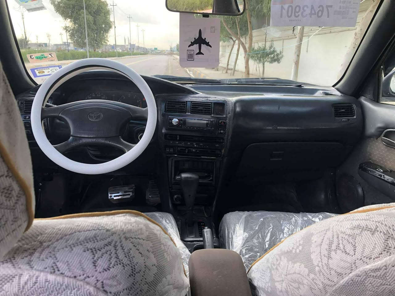 كورلا موديل 1994صبغ عام جماليه محرك كير شرط تبريد شغال سنويه جديده رقم نينوئ  شرط التحويل كابون بنزين طخم جديد طخم تاير ويل كب السعر ٤٣ غير متواجد عل الفيس ***********
