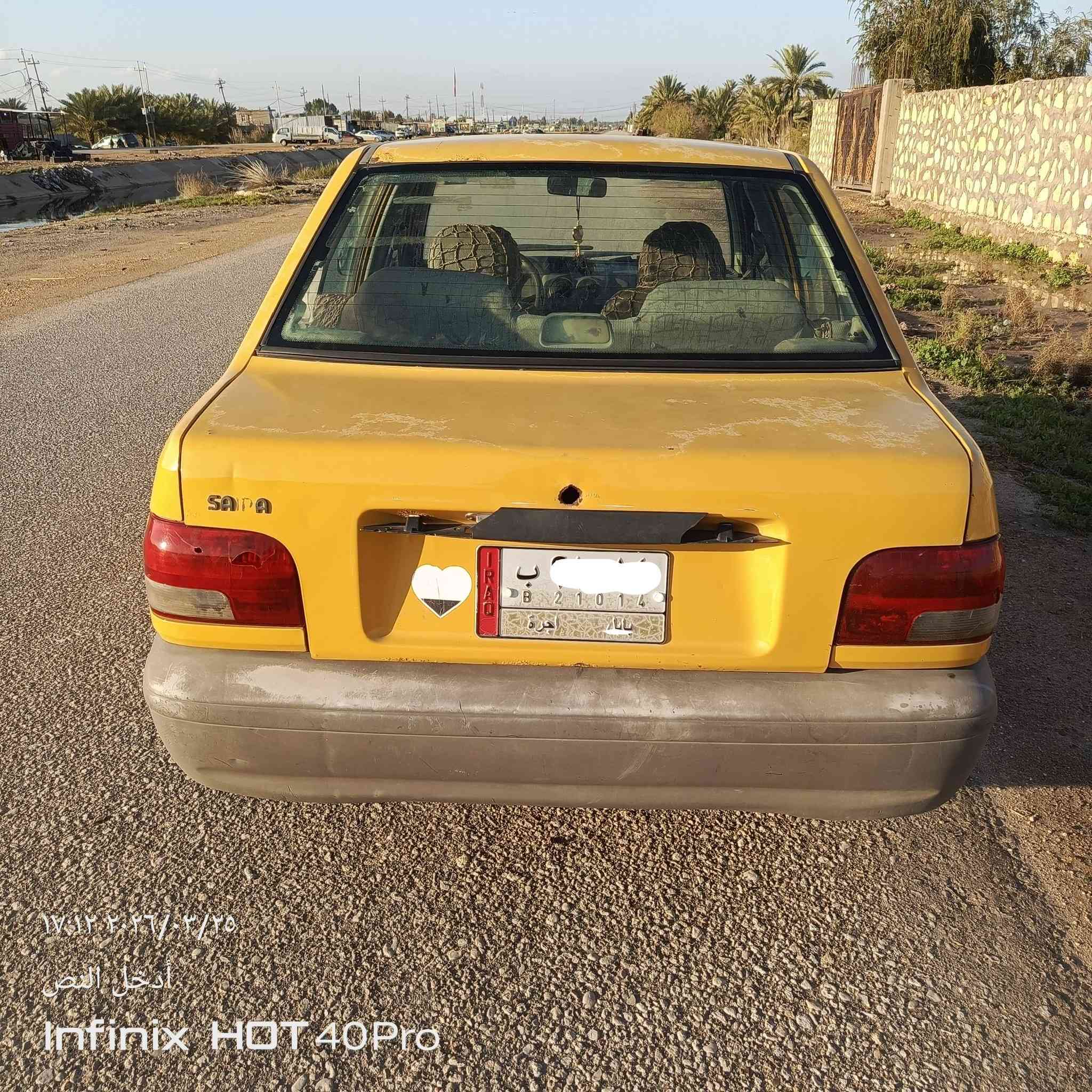 يالله سلام عليكم سياره سايبه البيع موديل 2012 سياره خير من الله تخم تاير حداديه جديده مكينه خير من الله الكير بس الرابع يفلت السعر 15 وبيه مجال الشراي المكان كربلاء طوريج...... ***********...
