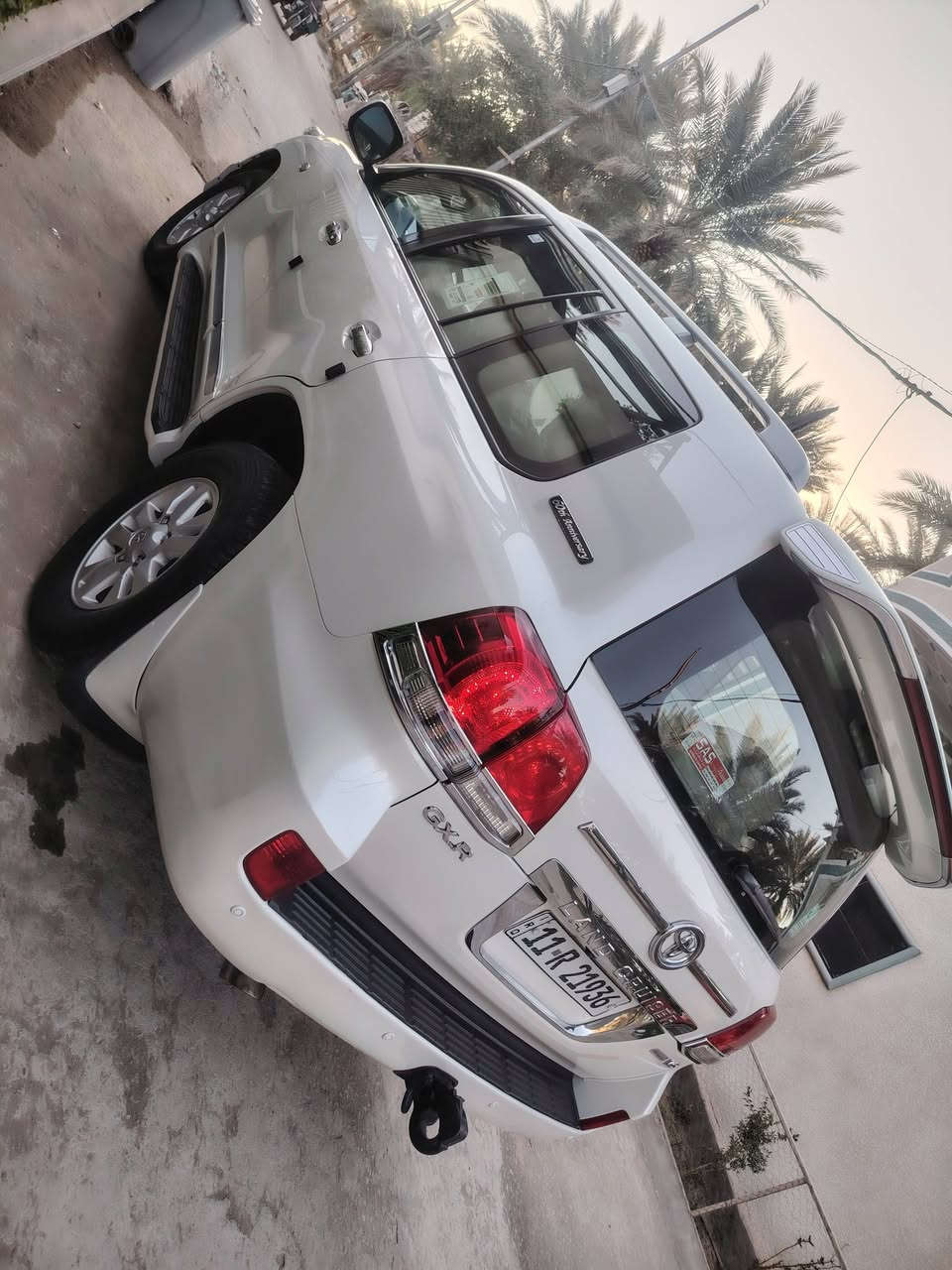 يالله
السلام عليكم لاندكروز 2011 ستينيه اصل V6  كشنات بقلاوه رقم بغداد الجديد باسمي هزه وفحص وسنويه كله جديد مكينه وكير وحداديه كله مكفول مامفتوحات بشرط الفحص تخم تاير جديد السياره مكفوله كفاله عامه بيه pdr مكانين  اصغار 
الموصفات
كشنات بقلاوه جلد +ثلاث حركات كهربائي 
شاشه
لد دعاميه 
زراك دعاميه
ثلاجه 
كامره 
فتحه سقف
ارضيات شركه 
بصمه +بصمه ابواب 
يدات نيكل 
مري كهرباء +اشاير بل مري 
حساسات امامي خلفي 
تحكمات ستيرن جهتين
ماشيه ١٨٥ 
بعد بيه هواي موصفات معروفه مواصفات الستينيه فول 1/1 السعر (330) وبيه مجال مكان كربلاء الستفسار (***********)
