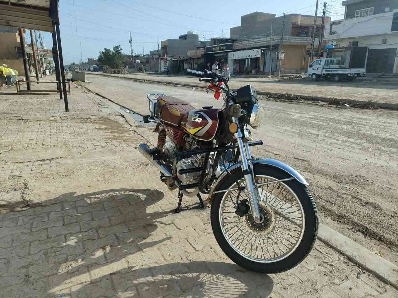 سلام عليكم
تايكر مديل 2022دراجه نضيفه 
الشراي يتصل ***********متواجد خاص 
العنوان بغداد قرب بسمايه 
السعر 550وبيها مجال قليل
