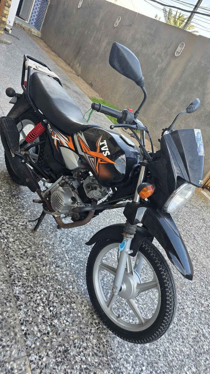 دراجه هندي TVS موديل 2021 طالعة من الوكيل بال 2023 مكفوله كفاله عامه برغي ما مفتوح بيهة مرقمة بأسمي كفالة اصوليات و نضافة السعر 2500000 مليونين ونص 
رقمي ***********
