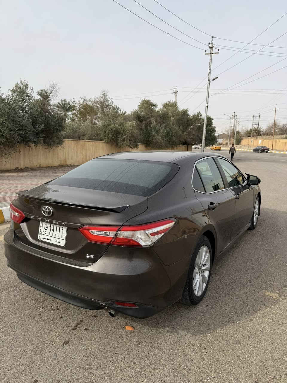 السلام عليكم
كامري 2018
امريكي 
فئه le
ضرر جاملغ امامي فقط
ماشيه 96الف ميل
رقم بغداد شرط التحويل
***********
