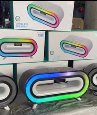 سبيكر بلوتوث • شاحن لاسلكي • منبه