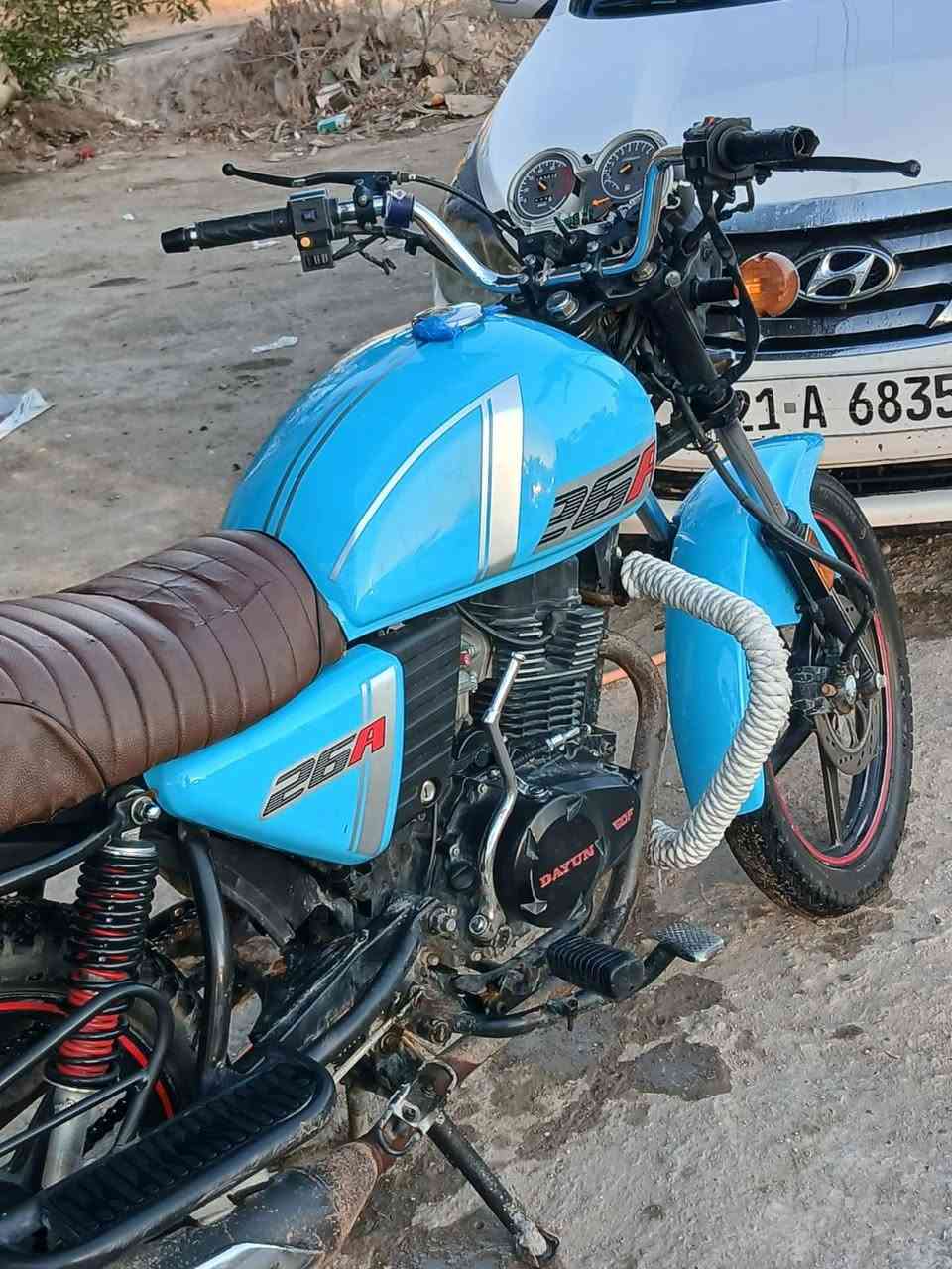 السلام عليكم دايون كلك موديل ٢٣ محرك ٢٠٠ دراجه حلوه لون سماىي بابل  
***********
