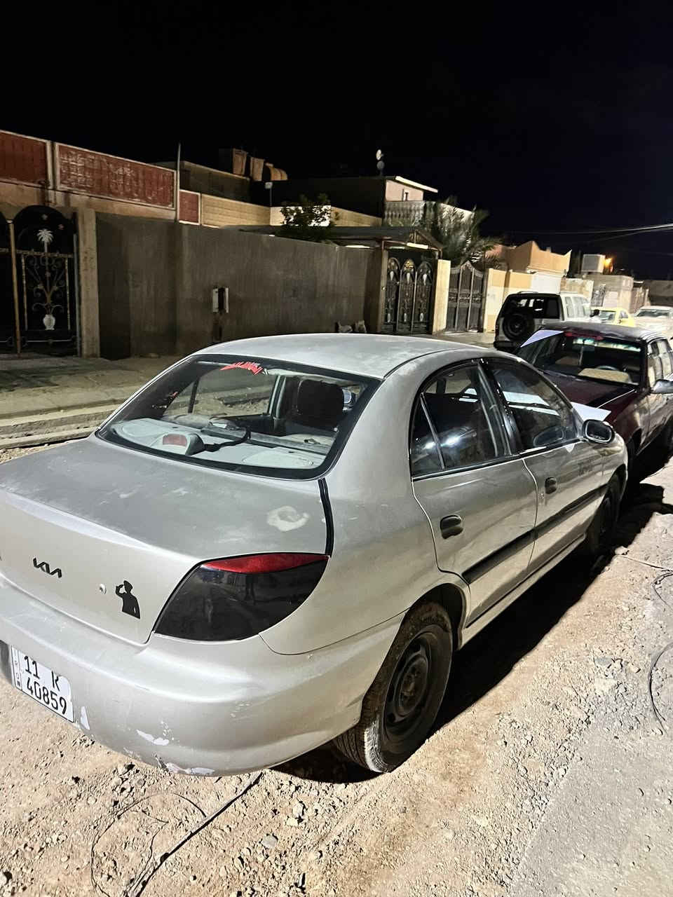 السلام عليكم 

للبيع سيارة Kia Rio موديل 2002
السيارة مصبوغه عام بدون حادث السياره  بحالة جيدة واستخدام شخصي، محرك ممتاز صدر ممتاز 80‎%‎ اقتصادية جداً بالوقود ومناسبة للمشاوير اليومية والشغل.
داخلية مرتبة وسواقتها مريحة، والسيارة جاهزة للاستخدام وما تحتاج صرفية قوية.
مناسبة للي يريد سيارة عملية وسعرها مناسب
43 $
السعر قابل للنقاش بالمعقول ويا الجادين فقط 🙏
للاستفسار والتفاصيل( ***********) واتساب فقط📩☎
