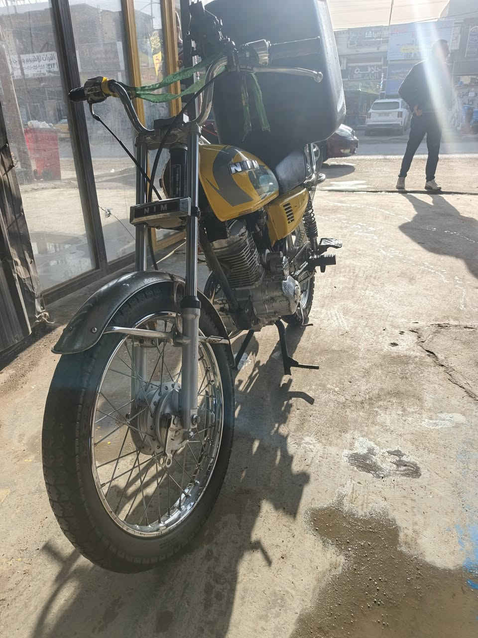دراجة ناريه موديل 2022 /السعر 550الف وبيه مجال اوراقه اصوليه سبعه امكمركه كامله دراجه جاهزه للشغل اي نواقص مابيه ***********
