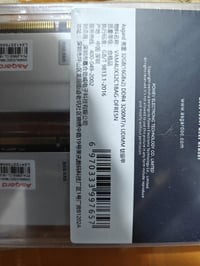 مرحبا  Ram asgard 64gb(4×16) 3200h جدد غير مستخدم  وبل نسبه للنوعيه شو...