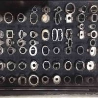 قوالب فضة • مستعملة • بدون كسر