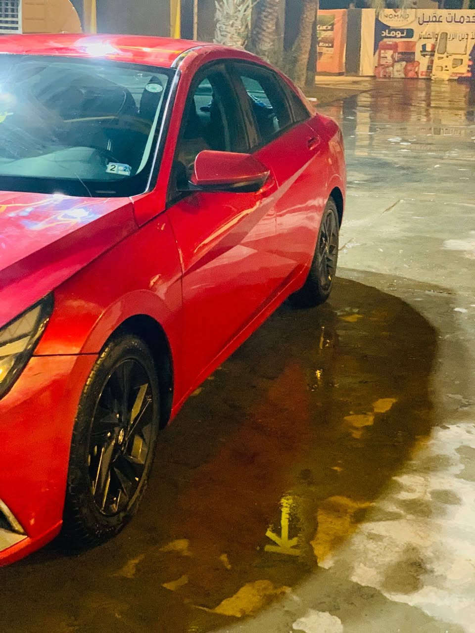 النترا 2021 للبيع وارد امريكي اللون ماروني
مواصفات : نص فول 

حادثها بنيد وجاملغ مبدلات وبيها ضرر بسيط ب الجنطة مثل مموضح ب الصورة 

ماشية 160 كم

السيارة بسمي تحويل ثاني يوم 

 السعر 133 ومكانها قرب بسماية

رقم الهاتف : ***********
