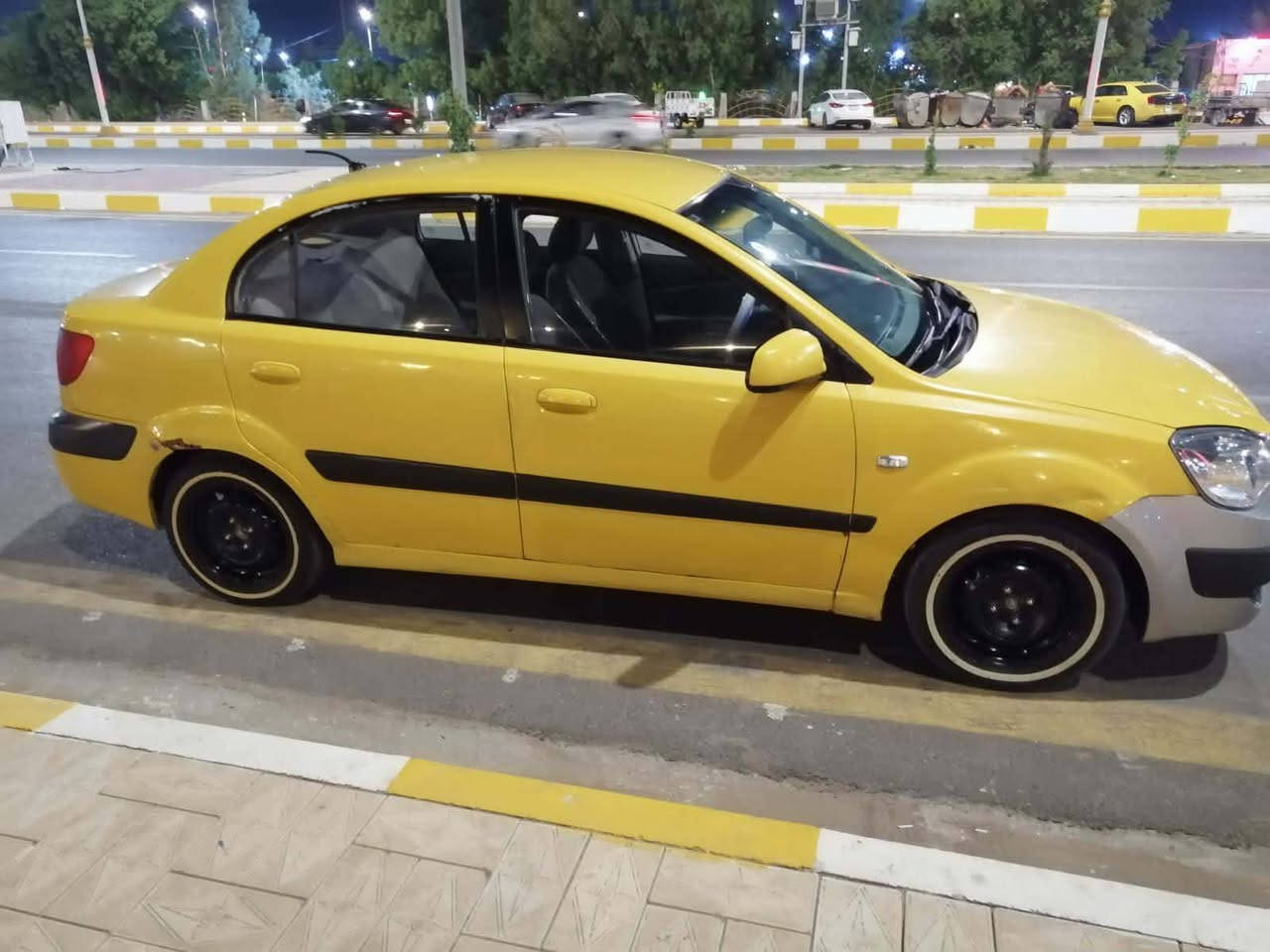 سلام عليكم كيه ريو مديل 2008 بيه خيط بخار وتخم تاير جديد ودوشمه جديده مكان دوانيه ***********
