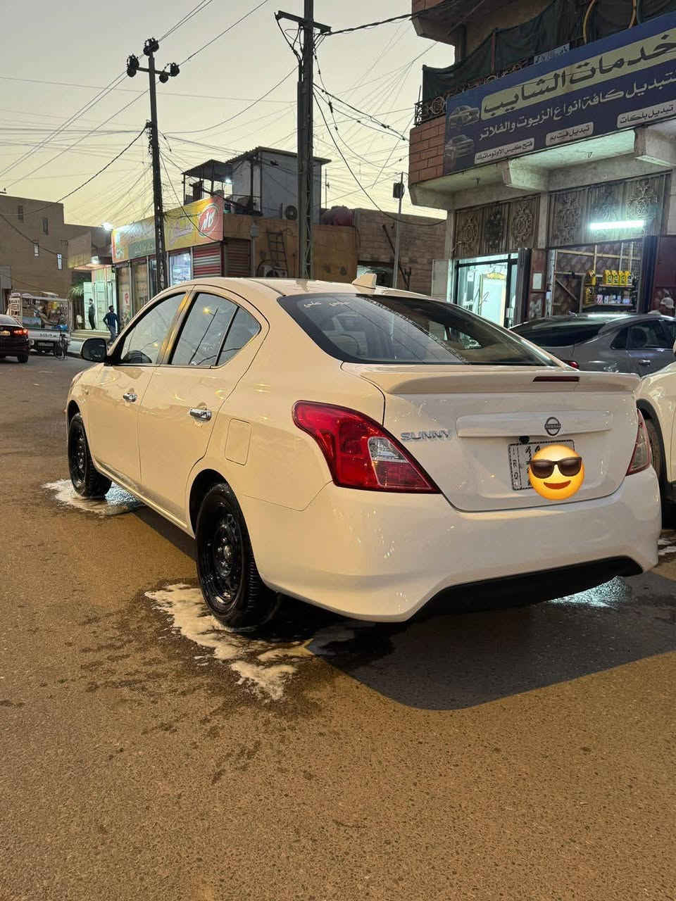 نيسان سني هنديمال اقصاد رقم بغداد سياره كفاله عامه من جميع النواحي مال بيت مديل 24 داخله بل 25 لسياره كلش جديده ماشيه 24 لسعر 112بيه مجال بصيط بس،***********
