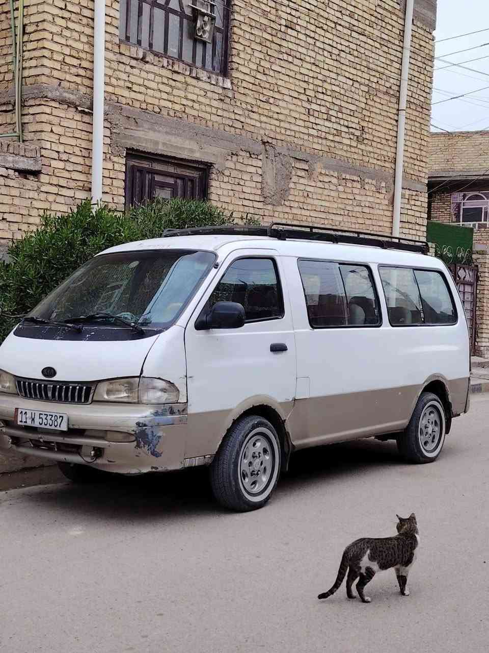 بريجو ٩٦ فان سنويه لل ٣٠ سياره بسمي خطه بغداد عبيدي محرك بي خيط بخار بدون تنقيص كير اكسن كفاله كهربائيات قبل شهر نفضتها نفض 
سياره خير من الله العنوان بغداد المعامل ***********
