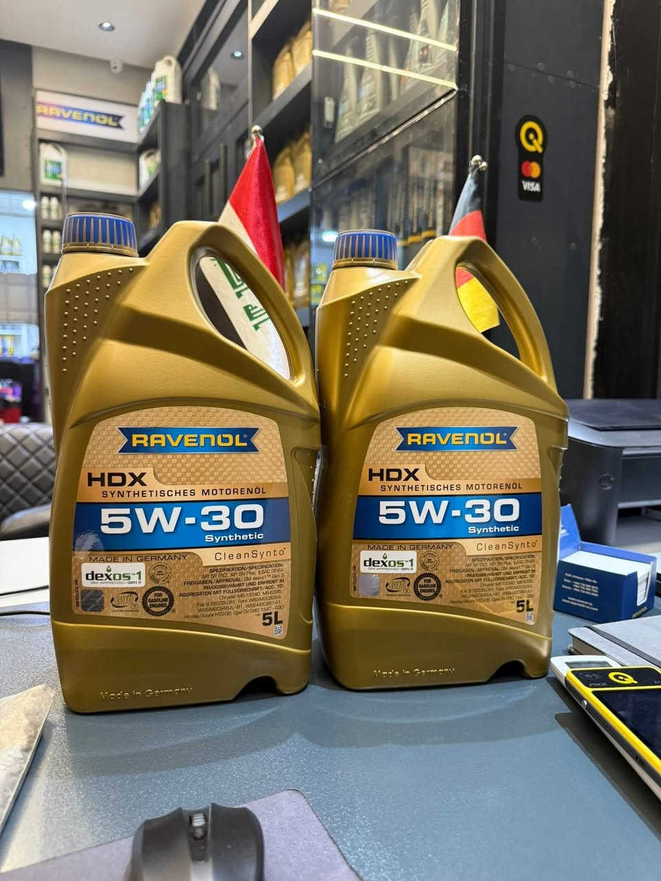 ✨
يا هلا بيكم عند "محمد" لزيوت وفلاتر السيارات. جبنالكم ماركة RAVENOL العالمية اللي تضمن لك راحة البال وصوت محرك هادئ وعمر طويل.
لا تضحي بمحرك سيارتك، اختار الأصلي وأنت مطمن.
📌 زورونا في: الشطرة - الحولي - قرب حسينية نبي الرحمة.
📞 للاستفسار: ***********
