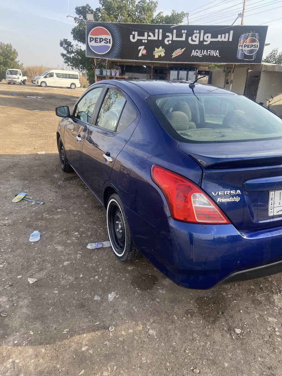 اسلام عليكم اقره المنشور يله تخابر نيسان فيرسا 2018سياره قافله ع 80 ماتمشي اكثر  الستفسار اتصل ***********. سعر 75
