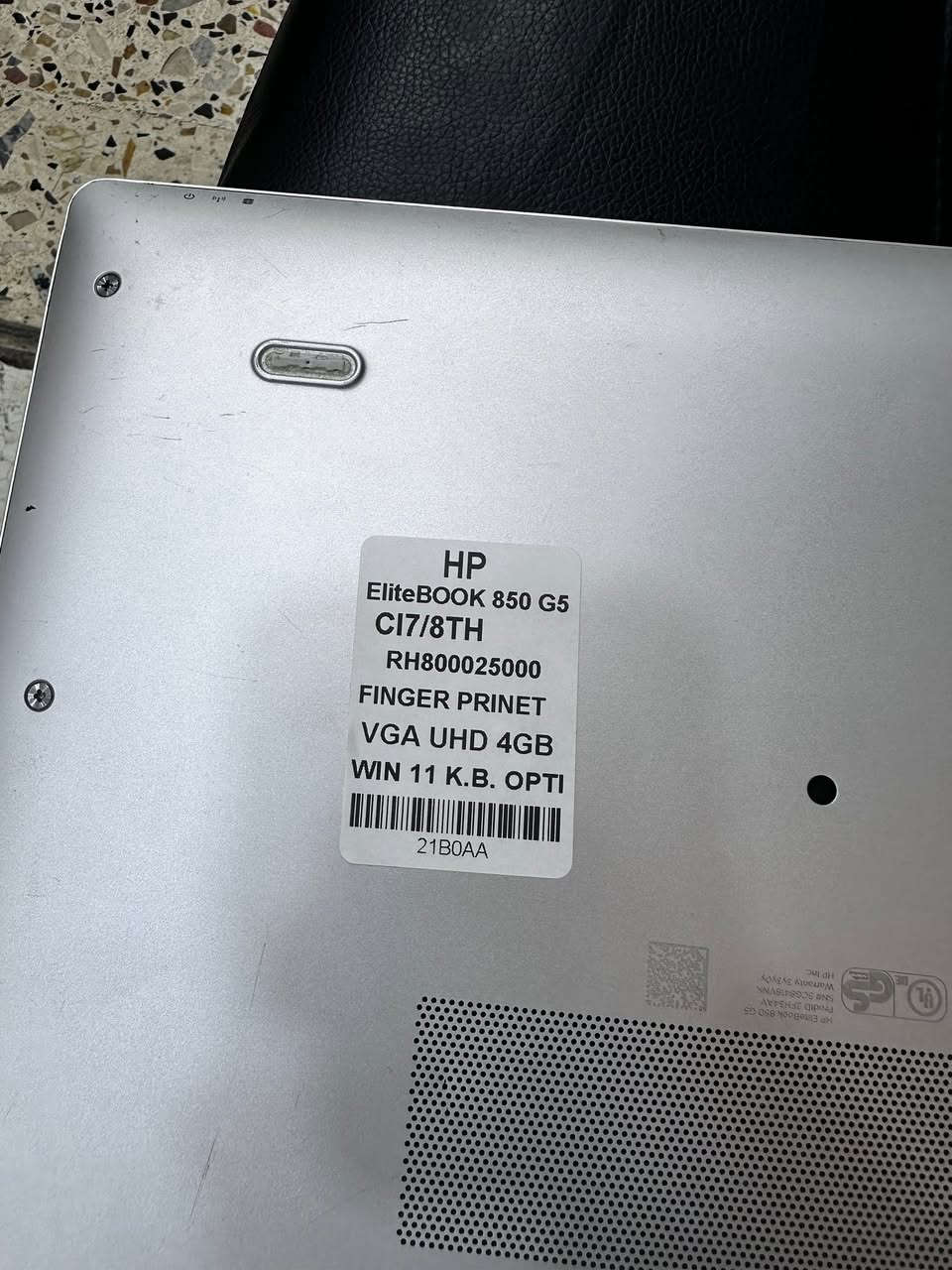 HP EliteBook 850 G5
معالج Core i7 الجيل الثامن
رام 8GB
SSD 250GB
بصمة Fingerprint
كرت شاشة Intel UHD
ويندوز 11

السعر# ٥٥٠ نظيفه كلش


**إذا كنت صاحب هذا الإعلان وتريد حذفه لأي سبب، رجاءا أرسل رسالة إلى الدعم الفني**