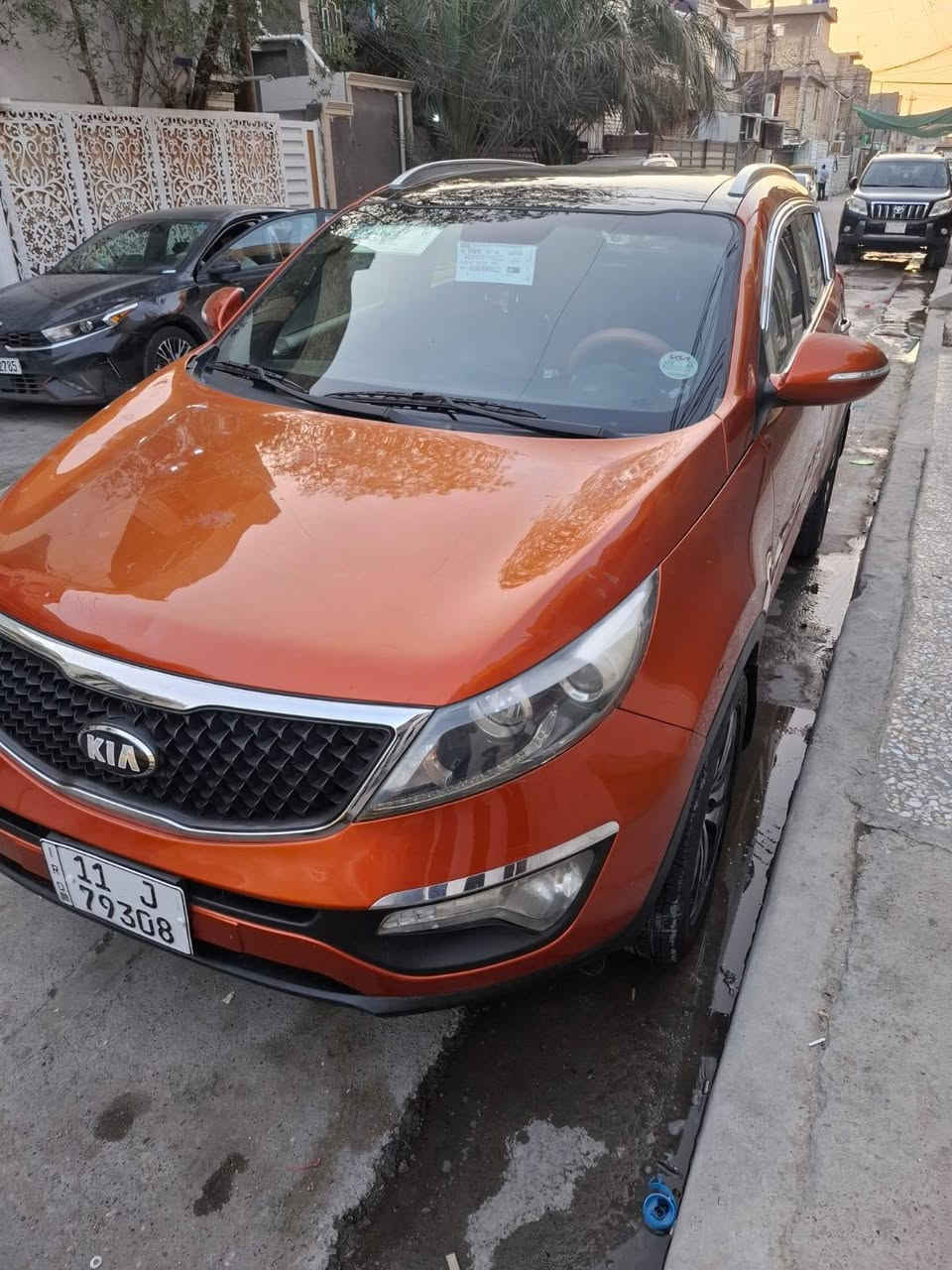 ..سبورتج 2012خليجي شركة عامة محرك دوش فول السيارة بانوراما جاهزة مابيها كل نقص رقم بغداد دولي مكان بغداد البلديات السعر 125ورقه للاستفسار ***********
