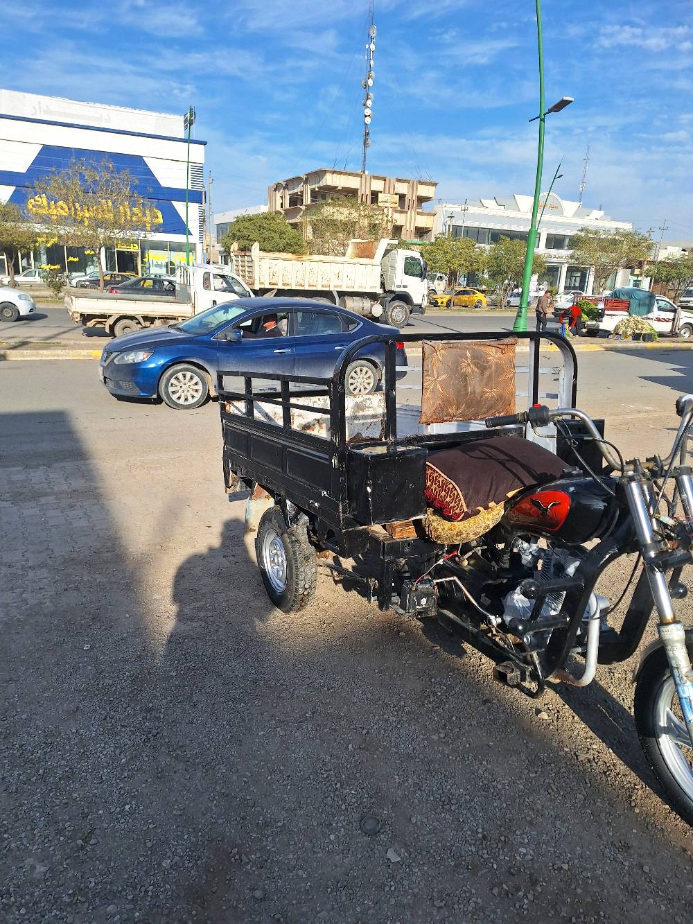 ستوته شاصير موديل ١٨ محرك موديل ٢٢ تخم تايرات جدد سلف كهربيات بكلايات كله شغللها نقصها بس دشبول ولايت اكسل شرط كير بوكش شرط محرك شرط سعرها مناسب ٦٥٠ بي مجال حك الجيه لمو شراي ليكشر بسعر عنوان كركوك ***********