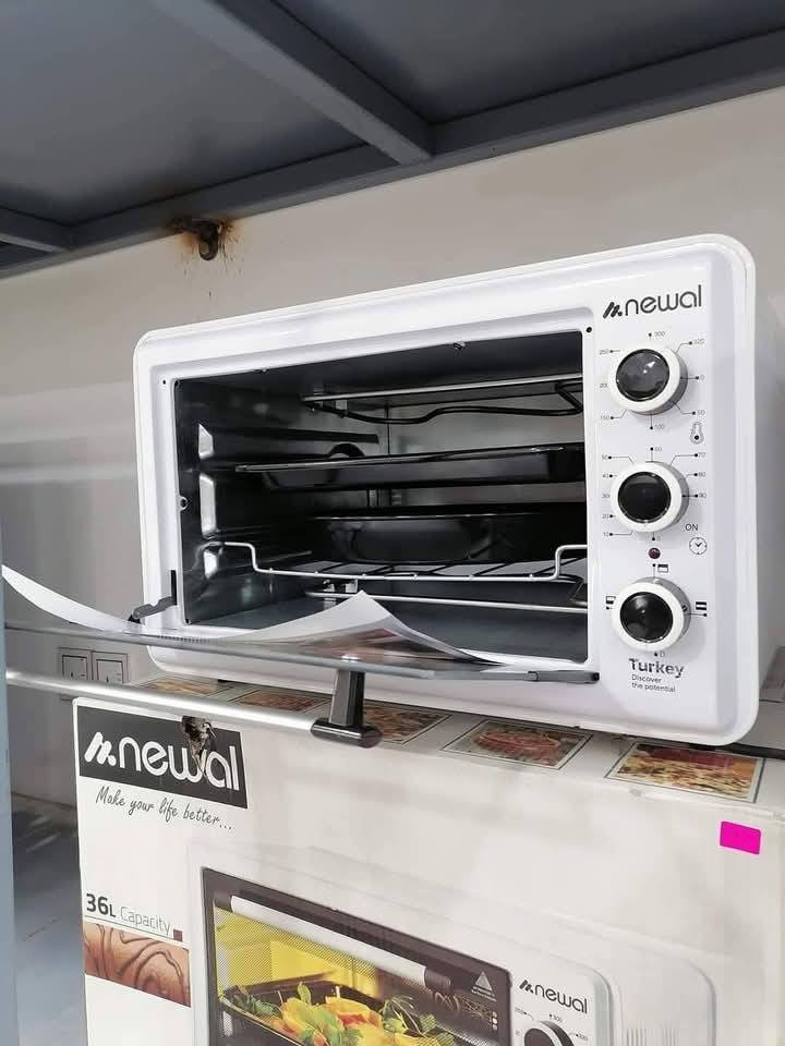 🛍  جديدنا فرن ماركه نوال التركيه الاصليه
 ضمان سنه 
• سعة 36 لتر مع شوايه
• مؤقت لمدة 90 دقيقة
• ترموستات 320 درجة مئوية
• نيكل كروم غير قابل للصدأ
• صينية مستطيلة المينا ، صينية مستديرة المينا
• الطاقة: 1500 واط
اوفن ماركة نوال حجم ٣٦ لتر   ضمان لمده سنه
الحجز عالخاص .


**إذا كنت صاحب هذا الإعلان وتريد حذفه لأي سبب، رجاءا أرسل رسالة إلى الدعم الفني**