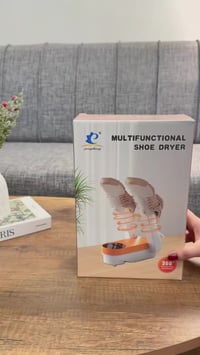 مجفف أحذية • تنشيف ٣٦٠° • مؤقت ذكي