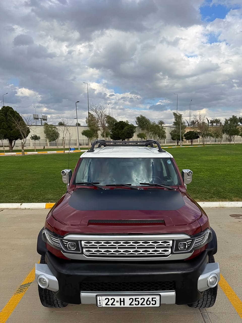 {Toyota Fj Cruiser}
~~~~~~~~~~~~~~~~~~~~~~~~~~~~~~~~~~~~~
موديل : 2008 
مكينة : ٦ سلندر بنزين 
ماشية : ٢١٧ كم 
ضرر سيارة : ٣ قطعة امامى صبغ و شويه دواخل
مواصفات : نص فول بدون ٤*٤
رقم اربيل فحص و سنوى و رقم جديد تحويل مباشر
مكينه و گير و صدر كل كفاله حتى برغى مامفتوح 
مكان سيارة: اربيل شارع ٦٠ 
سعر سيارة : ١٦٠٠٠$ دولار امريكى 
رقم موبيل / ***********
                                            ***********
———————————-160$——————————— أربيل, العراق
