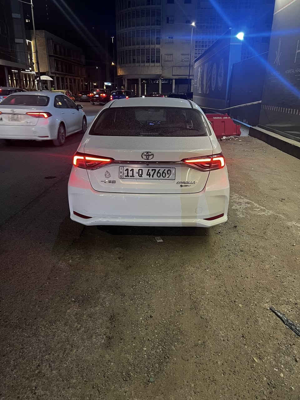 كورلا هايبرد 2024 ماشيه 14 الف km بيها حادث جاملغ ايمن وأيسر بارد بسيط جدا ورصعه بل بنيد و3 رصعات بل تكمه جهه عكس السايق السعر 137 وبيها مجال العنوان مدينه الصدر 
***********
