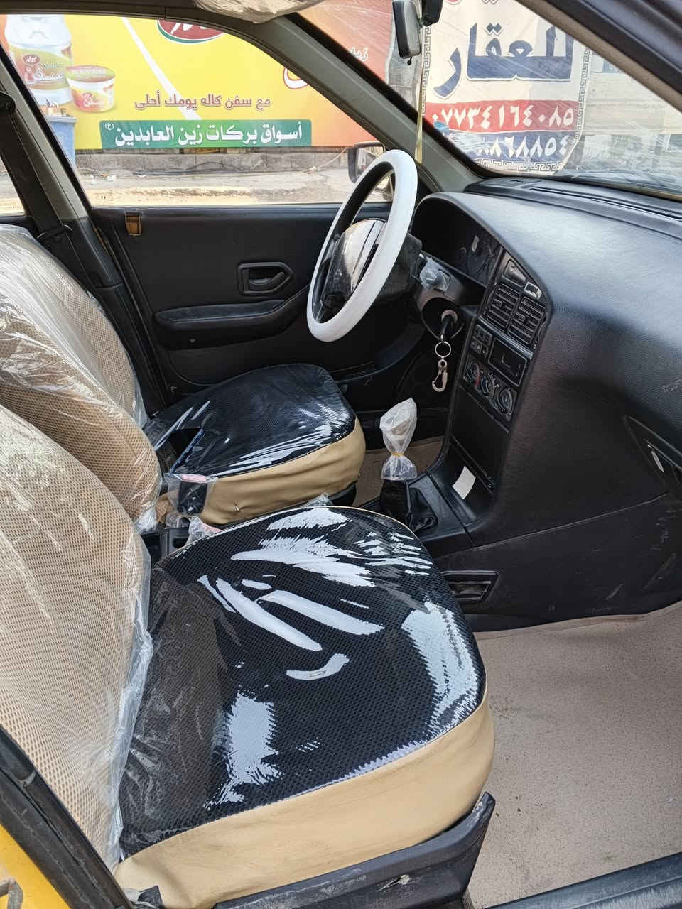 للبيع فقط بيجو جيلكس موديل 12
كفاله عامة تخم تاير ودوشمة لداخل كير ومكينة 
تراي جديد لاضربة ولا تبديل 
مكاني شهداء البياع السعر 40
شراي اتصل ***********
