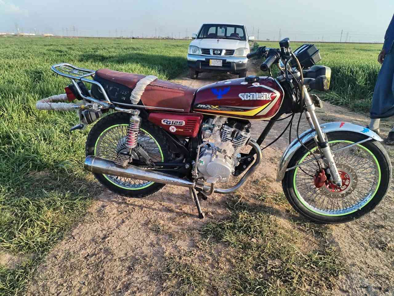 السلام عليكم ماطور للبيع سولنك موديل 2023 محرك ما مفتوح  السعر 480 وبي مجال للطيبين استفسار///ع الرقم ***********
