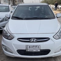 اكسنت 2016 أمريكي  ماشية 120 رقم بغداد باسمي  الضرر خلفي جنطه فقط رقمي...