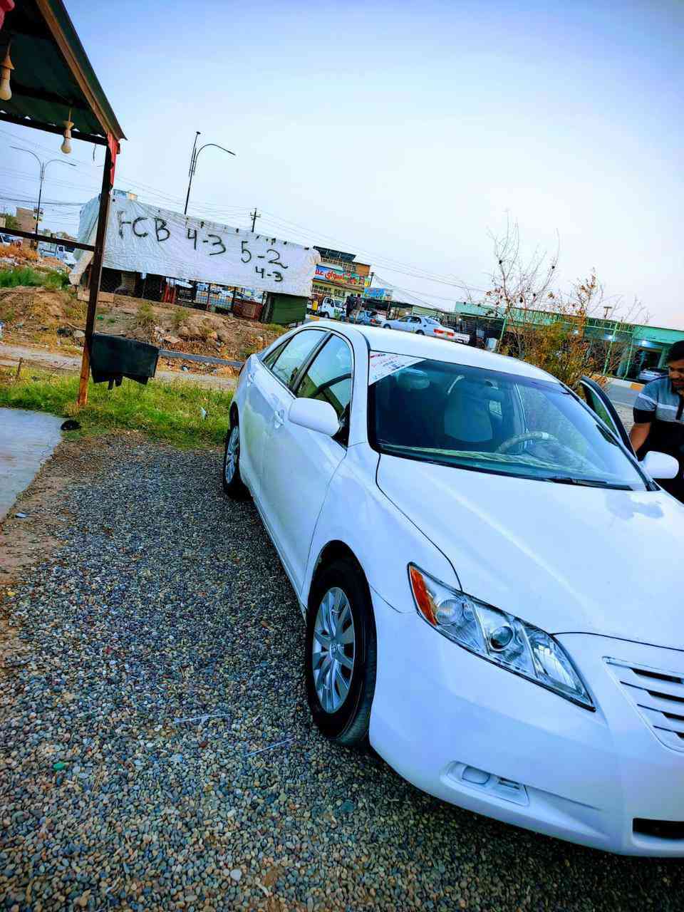 سلام عليكم نعيد نشر سبب الوعود الكاذبة
كامري 2008 وارد امريكي سنوية هزة جديد رقم صلاح الدين امريكي 
محرك مصار شهر من شديتة  بعده دهن شركة 
كلشي مرفق بصورة سعر 95 $وبيها مجال 
*********** مراوس حسب القناعة
