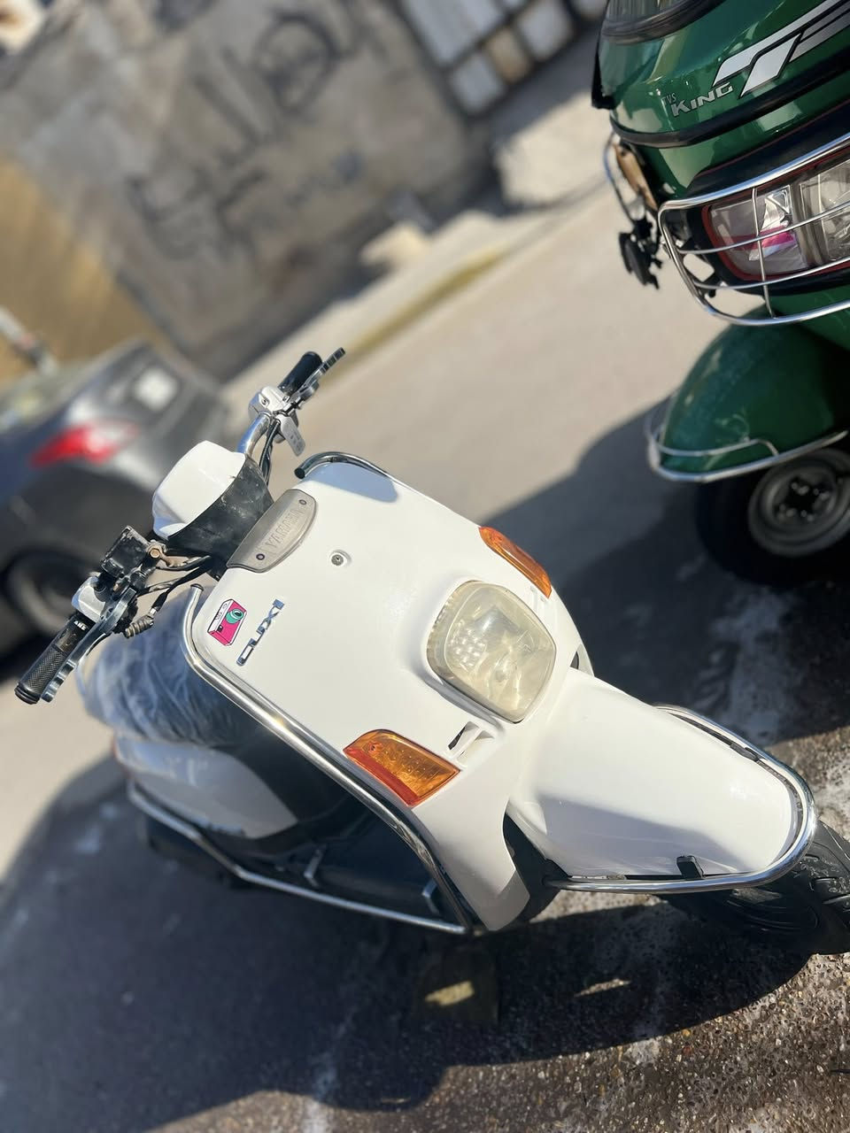 دراجه بوليس بيضه كابريته قابل للمراوس ماكس وقابل لشراء مكاني بصره حيانيه دراجه مامفتوحه وكلشي شغال تواصل هنا ***********
