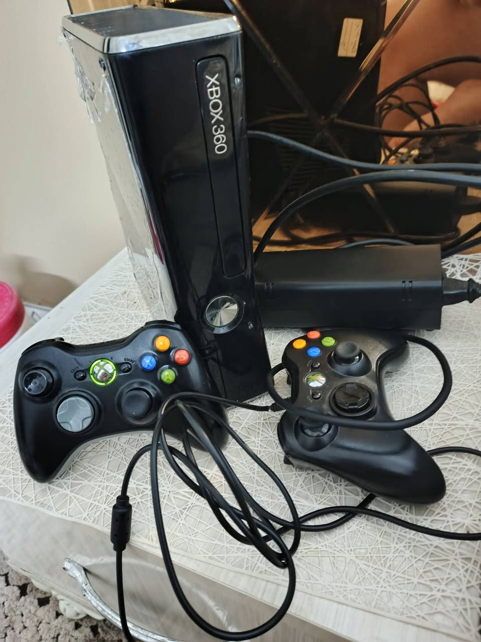 اكس بوكس 360
جديد شرط الفحص 
بيه العاب مخزونه 
طوبه 2025جميع الانتقالات امبابي الى ريال مدريد 
بيه 36وكلها مال اكبار 

***********
