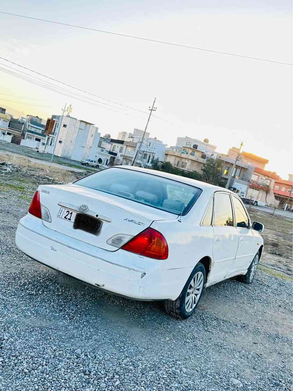 ***********

تويتا ئه ڤه لۆن ٢٠٠١ محه سه ن 
سه ياره كه دوبه يه بي ره قه مه براوه يه. هه مو شوينيكى ئيش ئه كات مه زبوته 

گيرو مه كينه ى به شه رت سه وت و سه رف و بوخارى نييه
ته بريت سارد و گه رمى به شه رت كاره بايات و هه موو گيانى مه زبوته 

سعرى ٣٦$ كه ميك مه جال له سليمانيم

(***********) السليمانية, العراق
