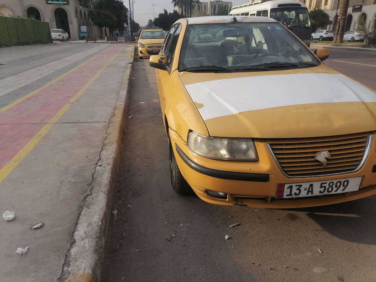 السلام عليكم سمند موديل ١٢ رقم الجديد مسيان مكاني بغداد مكينه وكيرشرط الفحص حداديه الماميه جديده تبريد شغال السعر ٢٧ وبيه مجال قليل رقمي ***********
