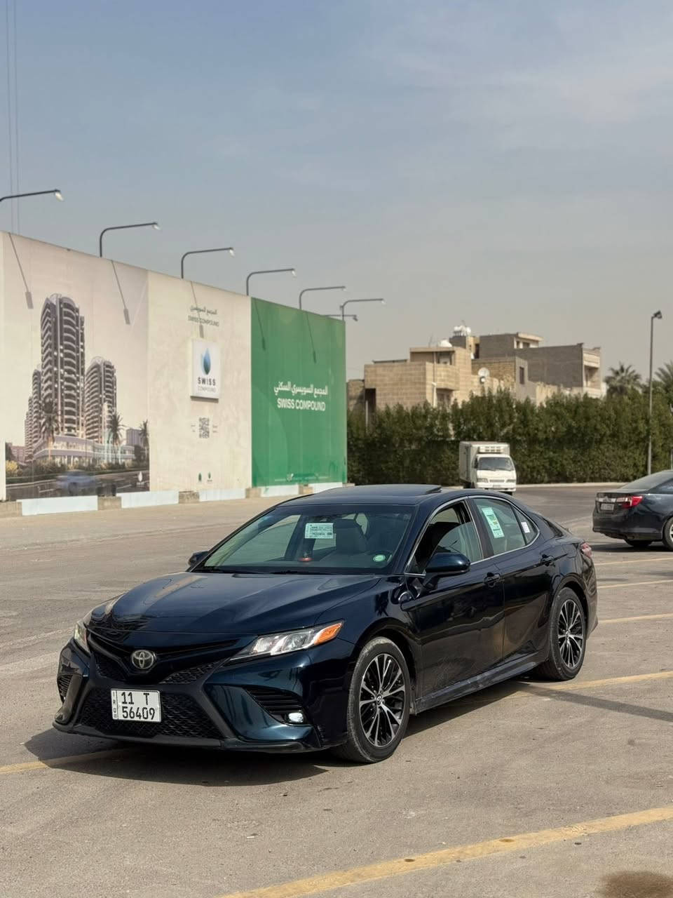 سلام عليكم من رخصت 
كامري للبيع مديل ١٨ 
امريكي حادث قبق جنطه 
واضح بل صور بدون 
شواصي او لغد 
سياره فول تشغيل عن بعد 
سياره جاهزه من كلشي 
صبغ  قبق جنطه 
وجملغات مكان سياره بغداد شعب 
السعر ١٦٣ وبي مجال 
***********
