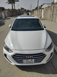 سياره ألنترا ٢٠١٨ خليجي فول عدا البصمه كفاله عامه من صبغ والضربه والفت...