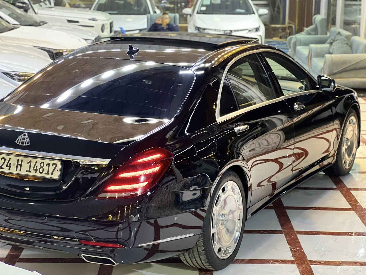 بيع او مراوس
مارسدس S550 خليجي  فول
موديل 2014 محدث بجم مايباخ
بدون حادث بدون صبغ فقط بارد اقل شبر يم قبغ بانزين
مغلفه ppf ضمان 15 سنه 
جاهزه من كل نقص مكينه كير تبريد كهربائيات 
مكانها حله بابل السعر 435$ وبيها مجال 
 0788 394 1012
