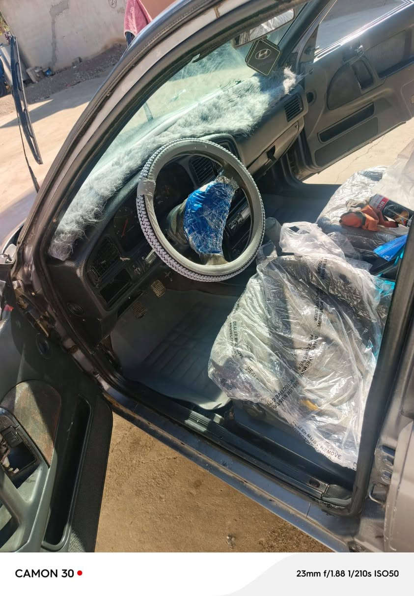 السلام عليكم سياره للبيع النترا موديل 92 شرط من الدعاميه للدعاميه صبغ بس جماليه لا ضربه لا طخ ولا قلبه السعر 18 وبيها مجال جير محرك شرط بس محتاج لها العطر قدام كهربائيات لايتات هورن نشاير كله شغال مسجل سماعات كوشينات تغليف كامل سياره مال جني حي النظيفه ومال بيت وسعرها مناسب ودفتر بنزين موجود الشراي يتصل على رقم الموبايل العنوان كركوك***********
