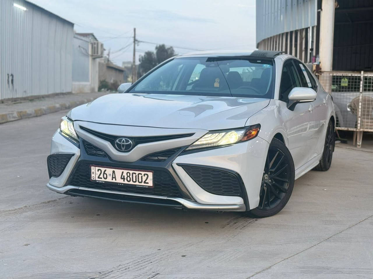 كامري موديل 23فووول xseرقم صلاح الدين ماشي 40الف بيها قطعة وجامغ السكن صبغ مكان كركوك ***********السعر 235وبيها مجال
