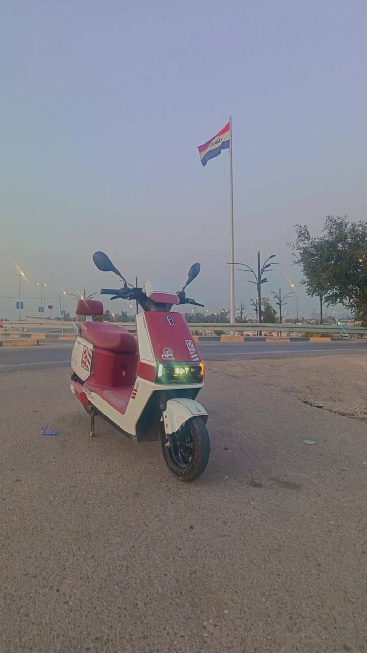 سلام عليكم شباب دراجه شحن 6باتري لدراجه حلوه موديل 2025 مكفوله لتاير الخلفي جديد لدراجه ضخمه سرعه65 لون ماروني و بيض لدراجه سعر800الف مكان بغداد تقاطع درويش كفاءات السيديه شارع كنانه رقم***********وتساب
