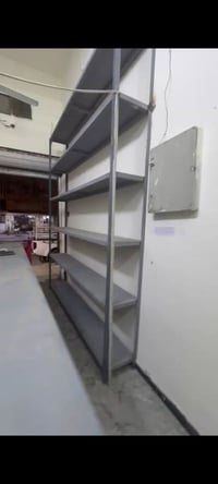 ديلاب بشكل رفوف تفصال جديد وحديد قوي للاوزان الثقيله الارتفاع ٣ متر وا...