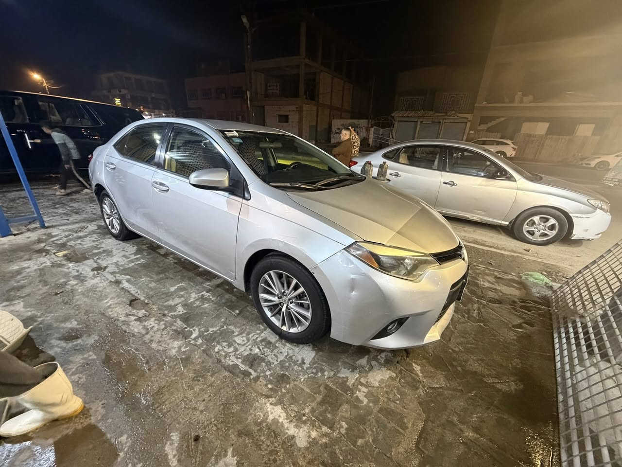 كورلا 2015 ضرر جاملغ خلفي فقط السعر 135 مع المجال ***********
