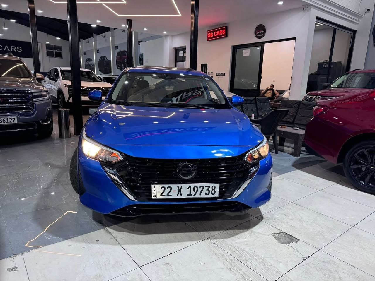 Nissan Sentra 2023
سعر بلاشش 127$ قفل🔥🔥  
***********
***********

سيارة شكل جديد 
مواصفات SV بلاص
فتحة
بصمة
داخل زعفراني
كراسي جلد كهرباء و هيتر
ماشیە ٢١ آلاف مايل فقط
ستيرن هيتر
وياله ١٩
رادارات ٣٦٠ درجة
اوتو هولد
بصمة
تشغيل عن بعد
كيج الكتروني
تبريد قطعتين
تحكمان ستيرن
❌جاملغ و بنيد
أرباك ستير طاك مسستم💯/💯
موجودة 📍اربيل معرض S.B cars🚘
مرقم أربيل بسمي تحويل او وكالة ثاني يوم

ملاحظة ❌عدنا خدمة اقساط اذا مقدمة ٨٠$(ثمانين ورقە)

***********
***********
