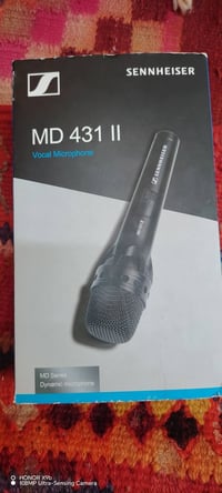 سماعات تايفون • سماعات 300 واط • ميكروفون سينهايزر • سينهايزر MD 431 •...