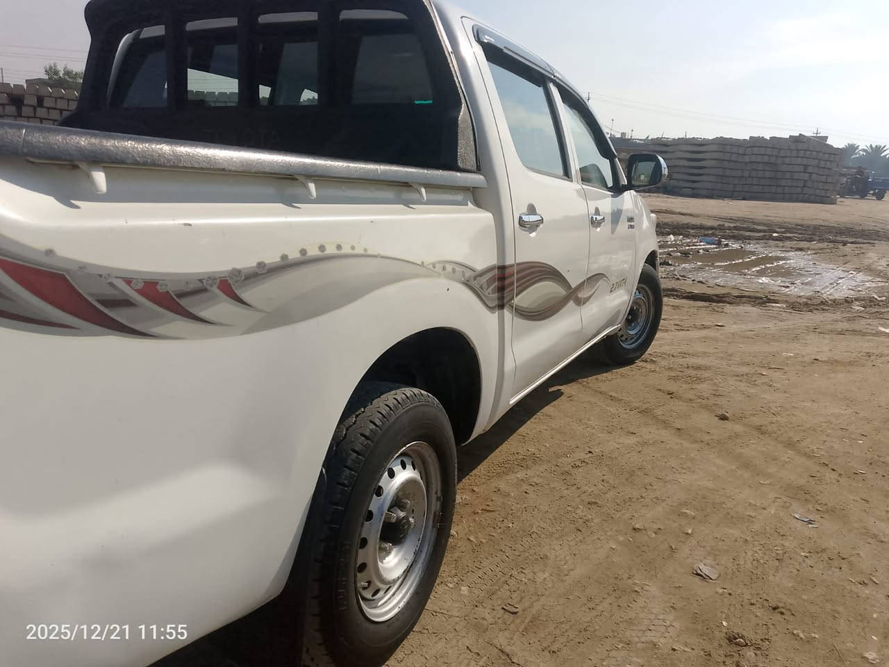 هايلوكس ٢٠١٣ للبيع
رقم اربيل 
بيها فقط بنيد صبغ 
ولباقي كفاله عامه 
ملاحظه بيه رصعه بلبنيد واضحه بلصور و بلدوسه هم شويه
لسعر ١٧٨
مكاني بابل المسيب
***********
***********
