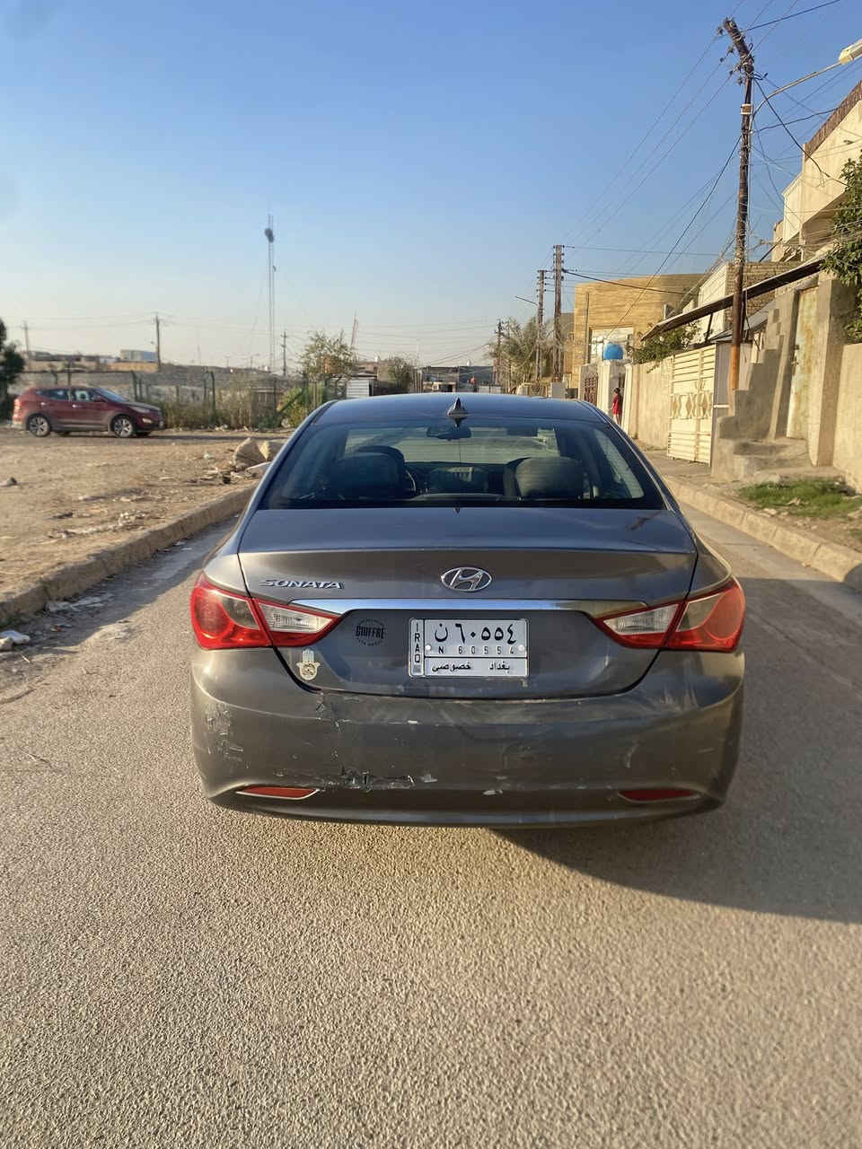 سوناتا موديل 2012 امريكي محرك 2400 محرك كير كفاله بيها اربع قطع صبغ مابيها  دواخل مكفوله   السعر 97عنوان بغداد الغزاليه كشنات كهرباء نص فول ***********
