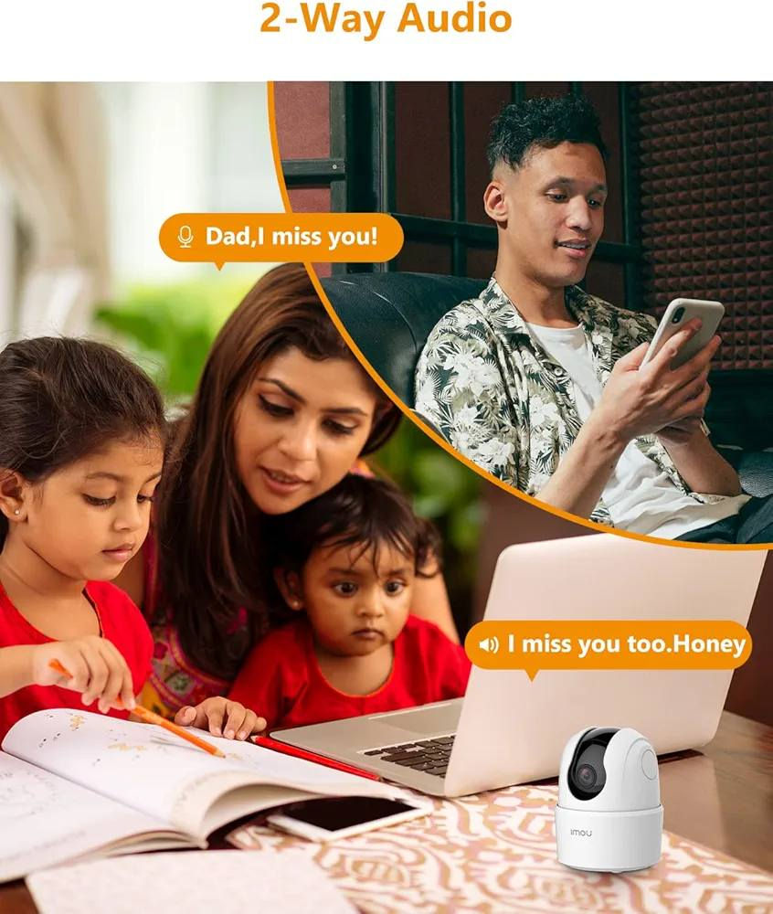 اول تم 28 مع التوصيل هذه كاميرا مراقبة منزلية ذكية Imou Ranger 2C.
تتميز الكاميرا بقدرتها على الدوران بزاوية 360 درجة لتغطية الغرفة بالكامل.

توفر دقة تصوير عالية تصل إلى 4 ميجابكسل (2K+) لتفاصيل واضحة.

تدعم خاصية التتبع الذكي للأجسام المتحركة واكتشاف الإنسان.

تتضمن ميزة الرؤية الليلية والتحدث باتجاهين (ميكروفون وسماعة مدمجة).


**إذا كنت صاحب هذا الإعلان وتريد حذفه لأي سبب، رجاءا أرسل رسالة إلى الدعم الفني**