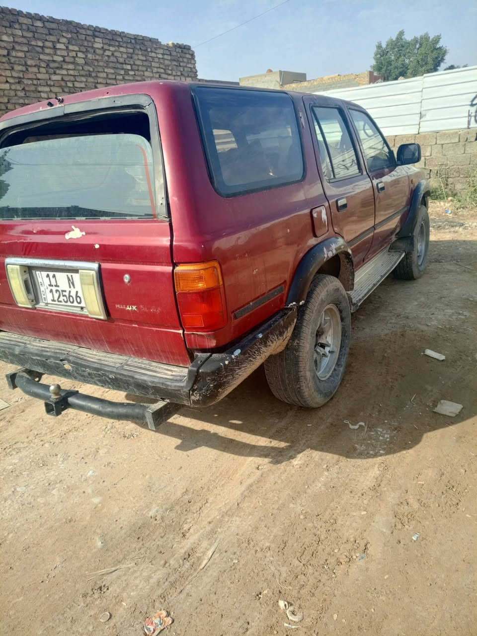 سلام عليكم هايلوكس سورن موديل 1992 رقم بغداد بسمي كير و محرك بطه خير من الله  كهربايات شغرله صدر نعمه تايرات جديده سنويه 2027 سعر 45 مكان سياره بغداد سبع قصور ***********
